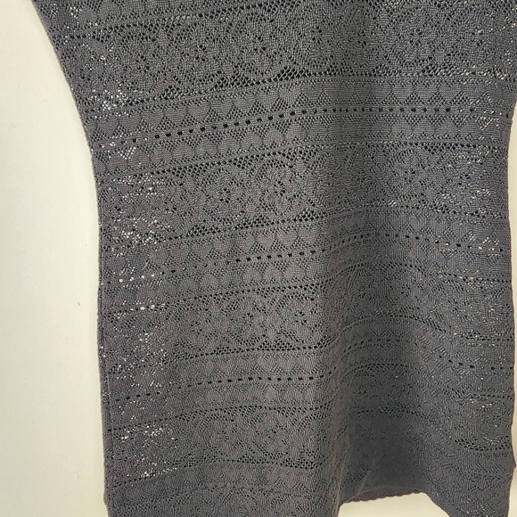 Small Ardene Black Lace Cowl Neck sweater - Picture 4 of 5